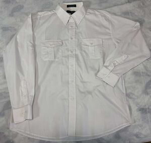 Beverly Hills Polo Club Men’s White Button Down Shirt XXL Long Sleeve.